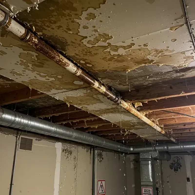 Ceiling Water Damage Repair in Bastrop County, TX