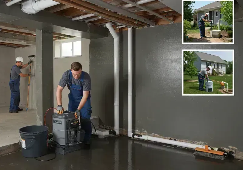 Basement Waterproofing and Flood Prevention process in Bastrop County, TX